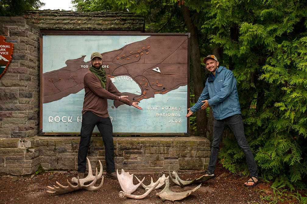 Anderson Design Group and Collaborating Artist Kenneth Crane Visit Isle Royale National Park!