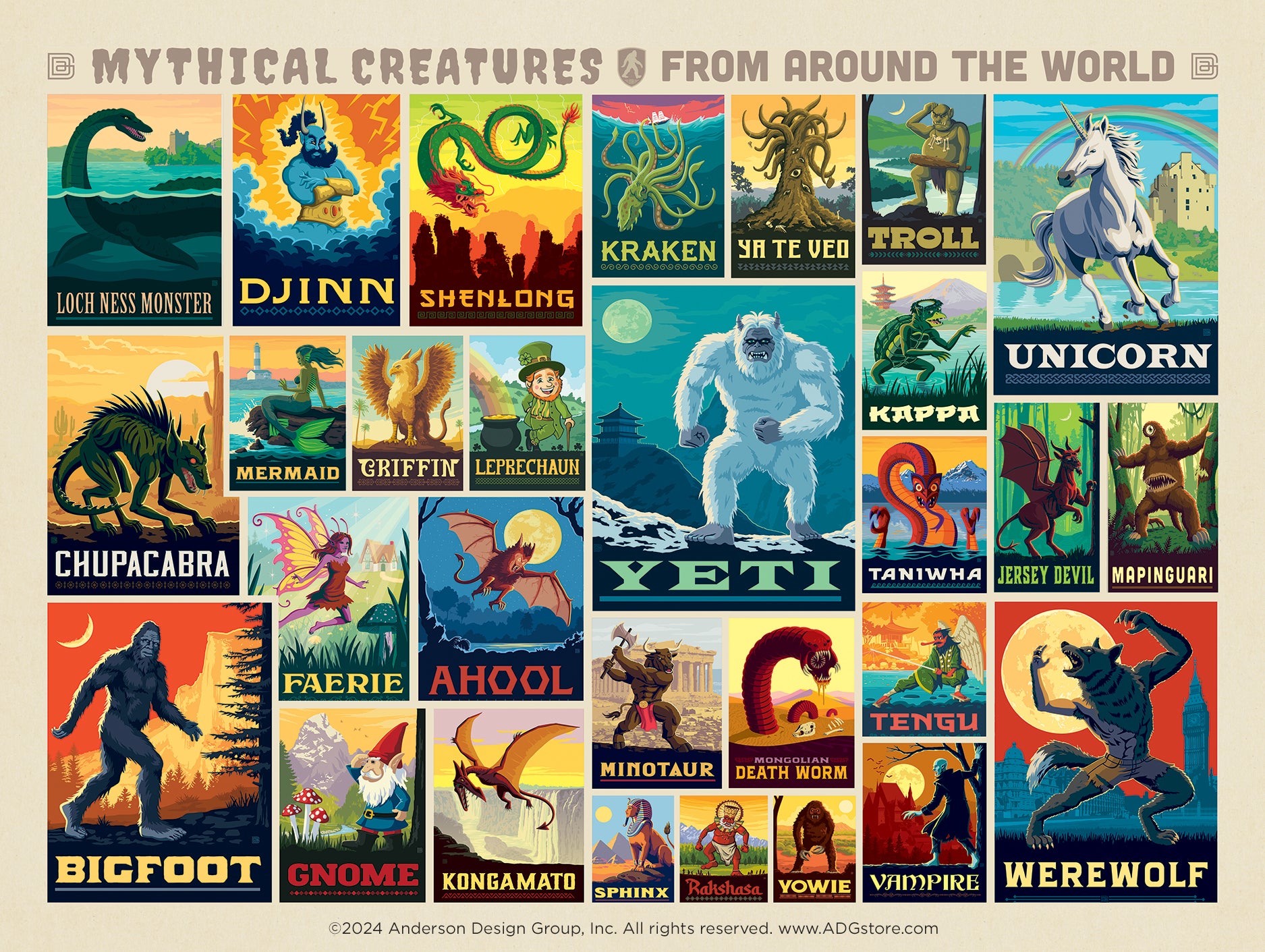 The 20 Most Famous Legends of Mythical Creatures