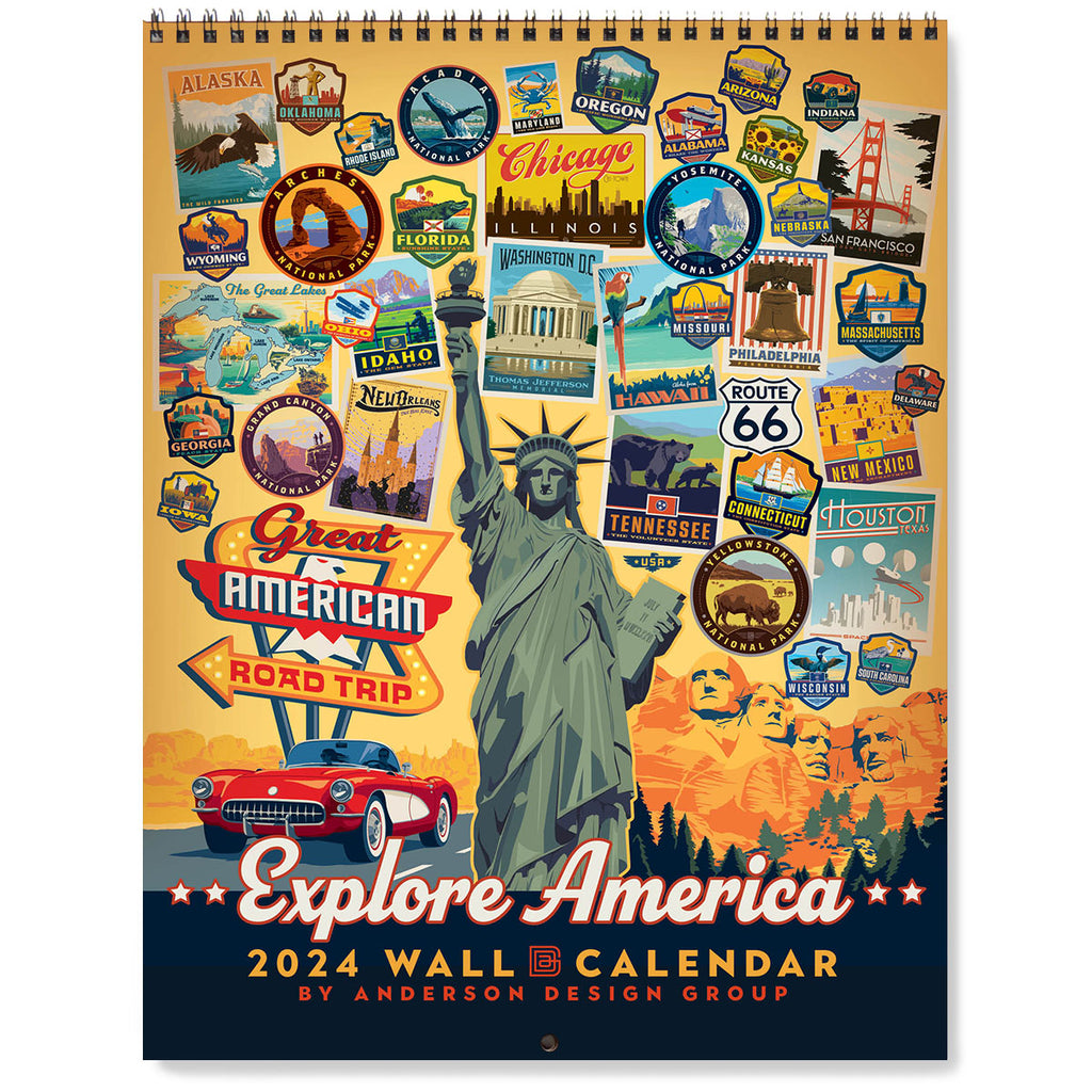 Wholesale wall calendar calendar 2024 With Stunning Designs