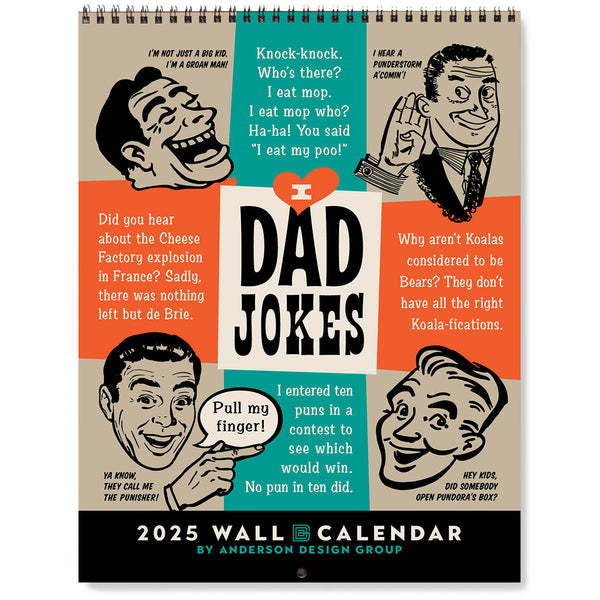 Our 2025 dad jokes calendar