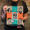 Woman holding dad joke calendar