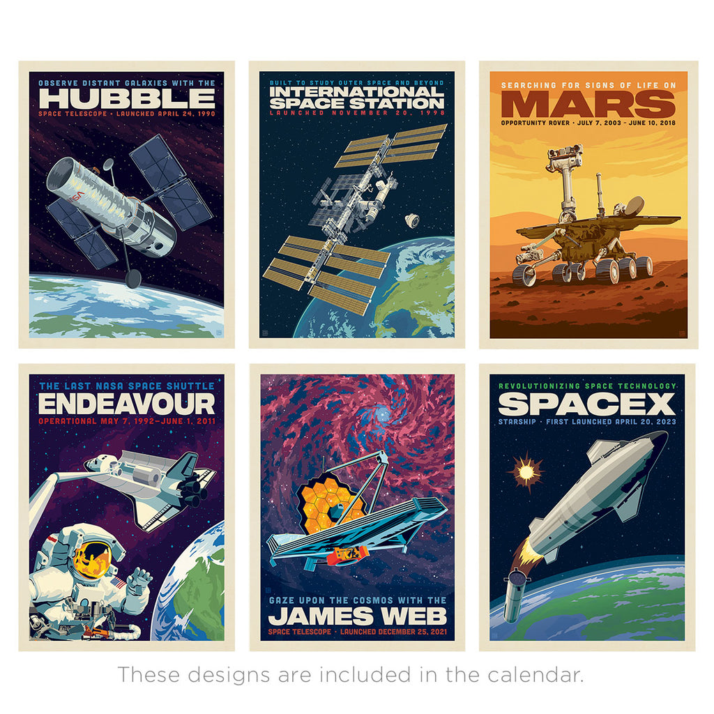 Last 6 space exploration designs