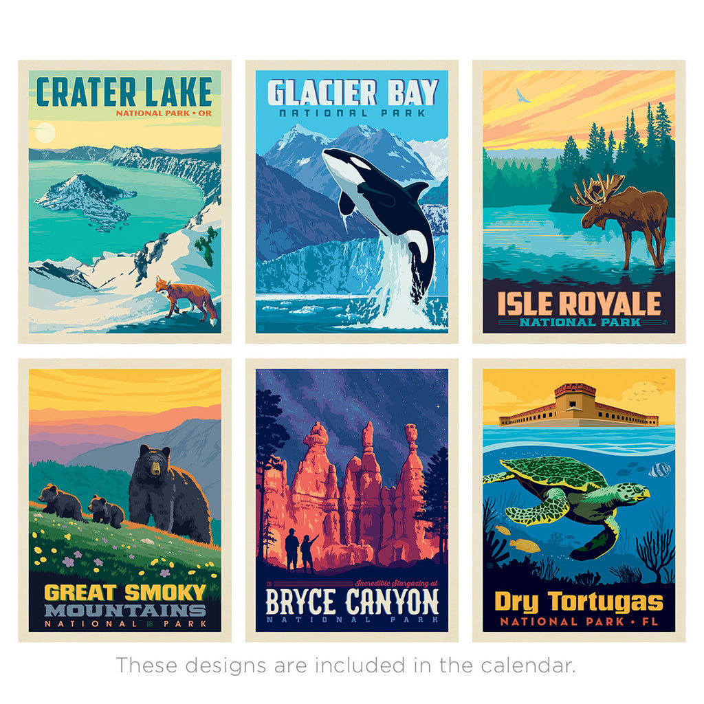 Our first 6 national park designs