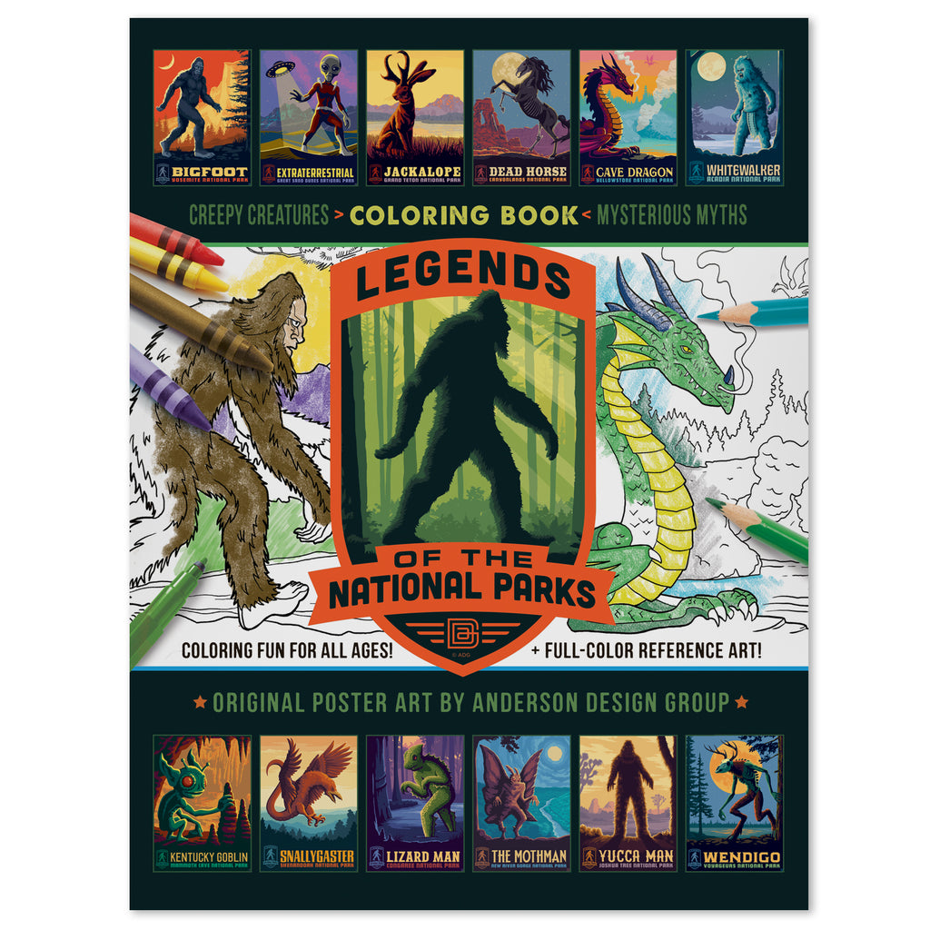 Gift Set: 5-Piece Legends Of The National Parks (Bargain Book Bundle)