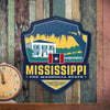 Metal Emblem Sign: SP Mississippi