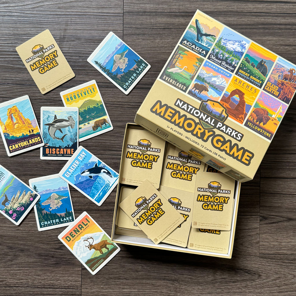 National Park Memory Game (Best Seller)