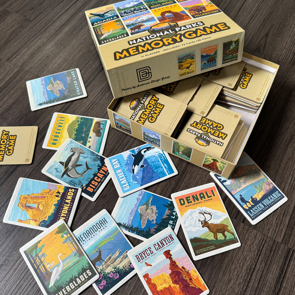 National Park Memory Game (Best Seller)