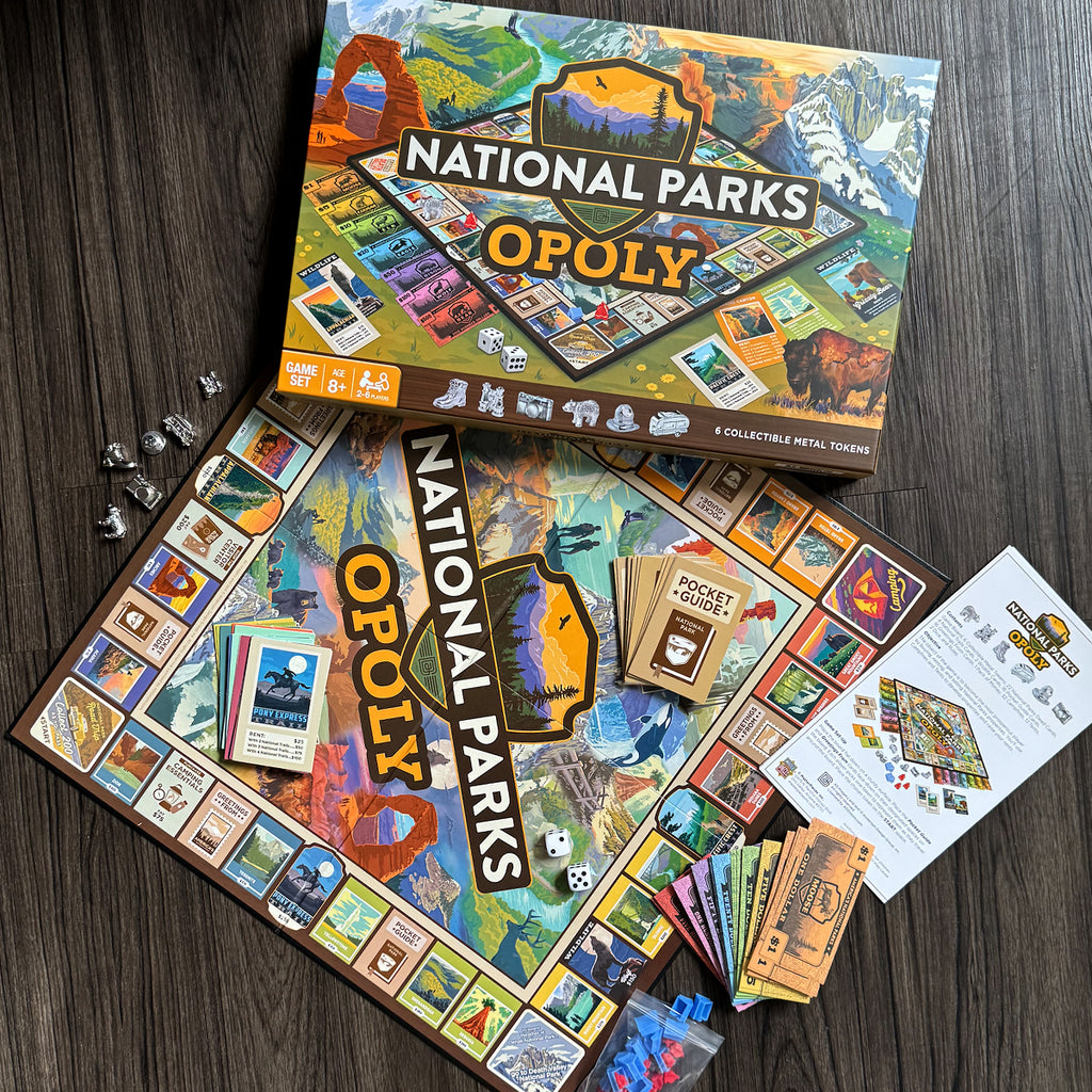 National Park "Opoly" Board Game (Best Seller)