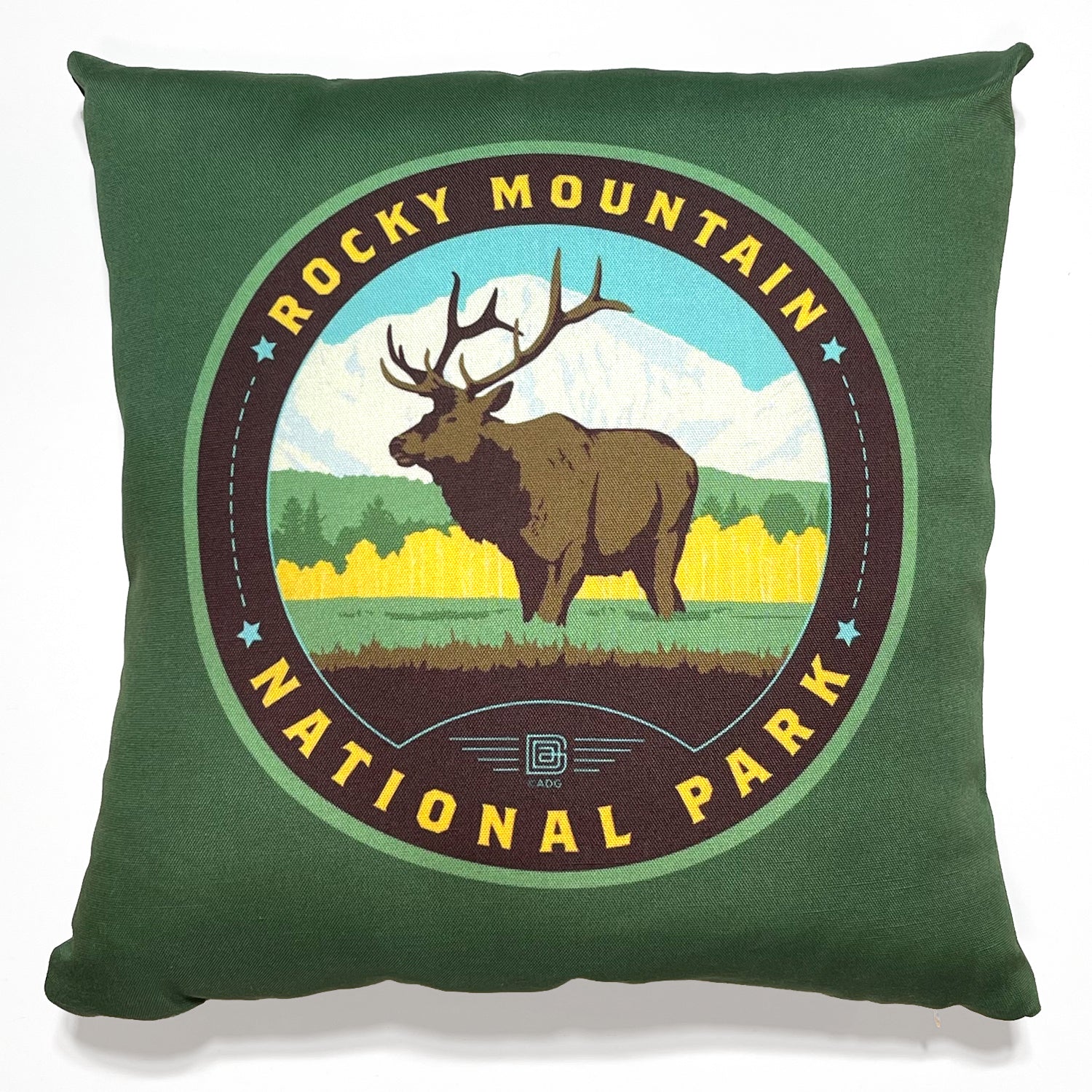 18x18 Throw Pillow: Legends Of The National Parks-Bigfoot - Anderson  Design Group