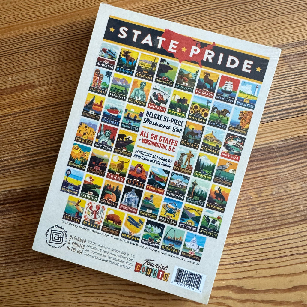 POSTCARDS: State Pride 51-Piece Set