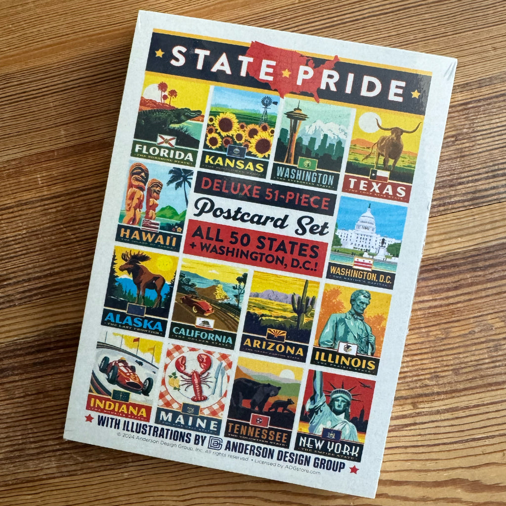 POSTCARDS: State Pride 51-Piece Set