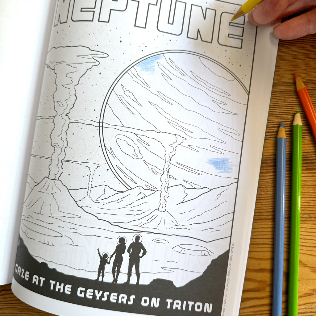 COLORING BOOK: Space Travel (NEW Best Seller!)