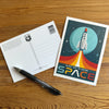 POSTCARDS: Space Travel 54-Piece Set