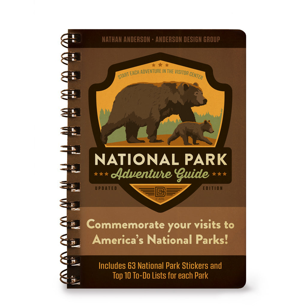 Deluxe Leather Cover for NP Adventure Guide Book (Sold Separately) -  Anderson Design Group