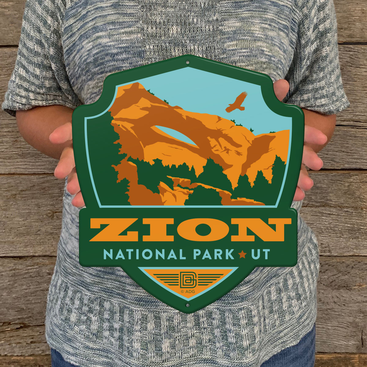 Iron-On Embroidered Patches: Set of 5 Utah Parks Emblems - Anderson Design  Group